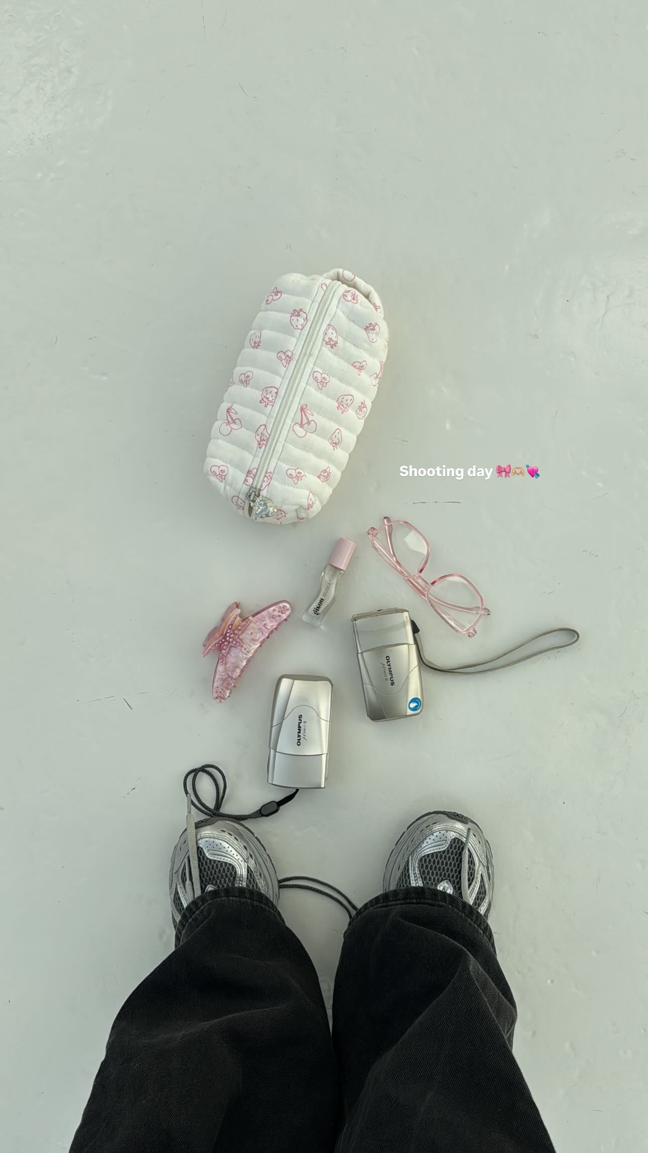 cosmetic bag fruits
