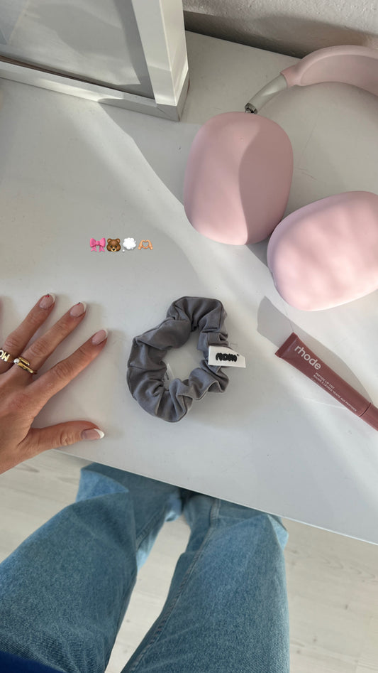 x lili - scrunchie light grey