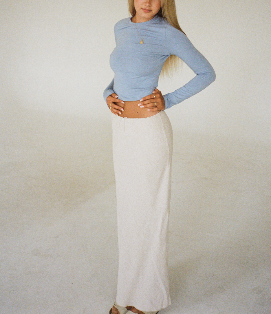 x lili - soft longsleeve blue