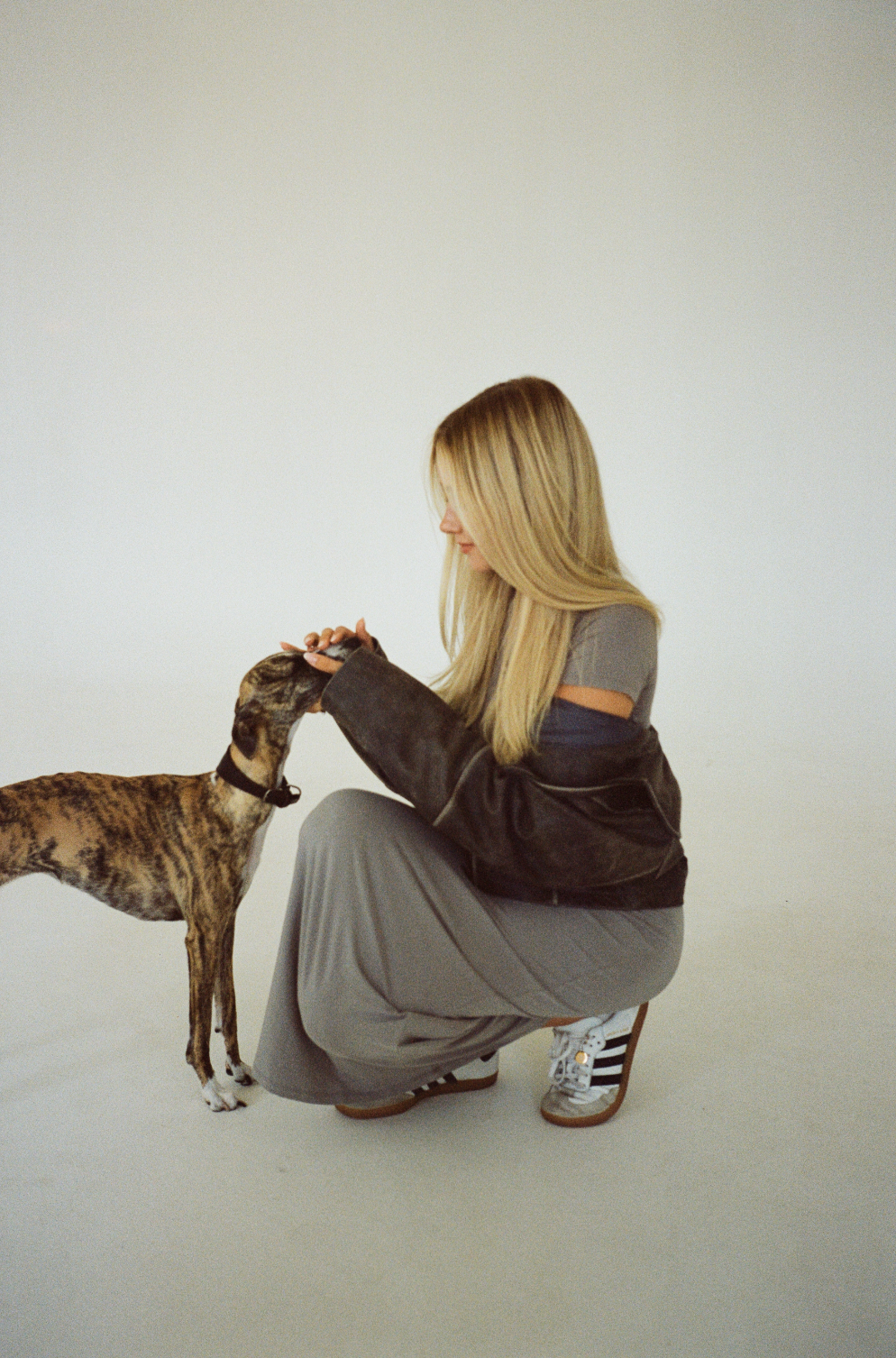 x lili - lounge skirt light grey