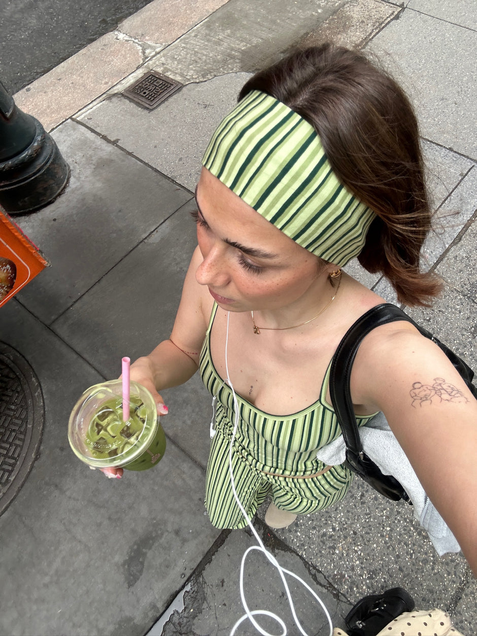 hairband city stripes