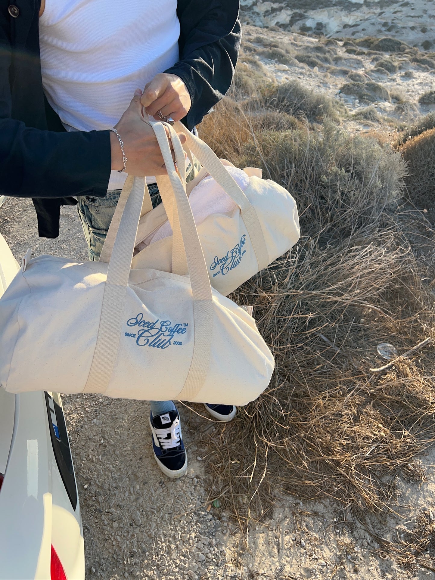 by belina - gym bag iced coffee club