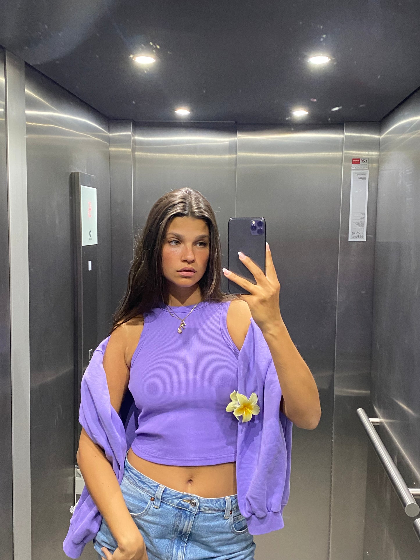 tank top purple