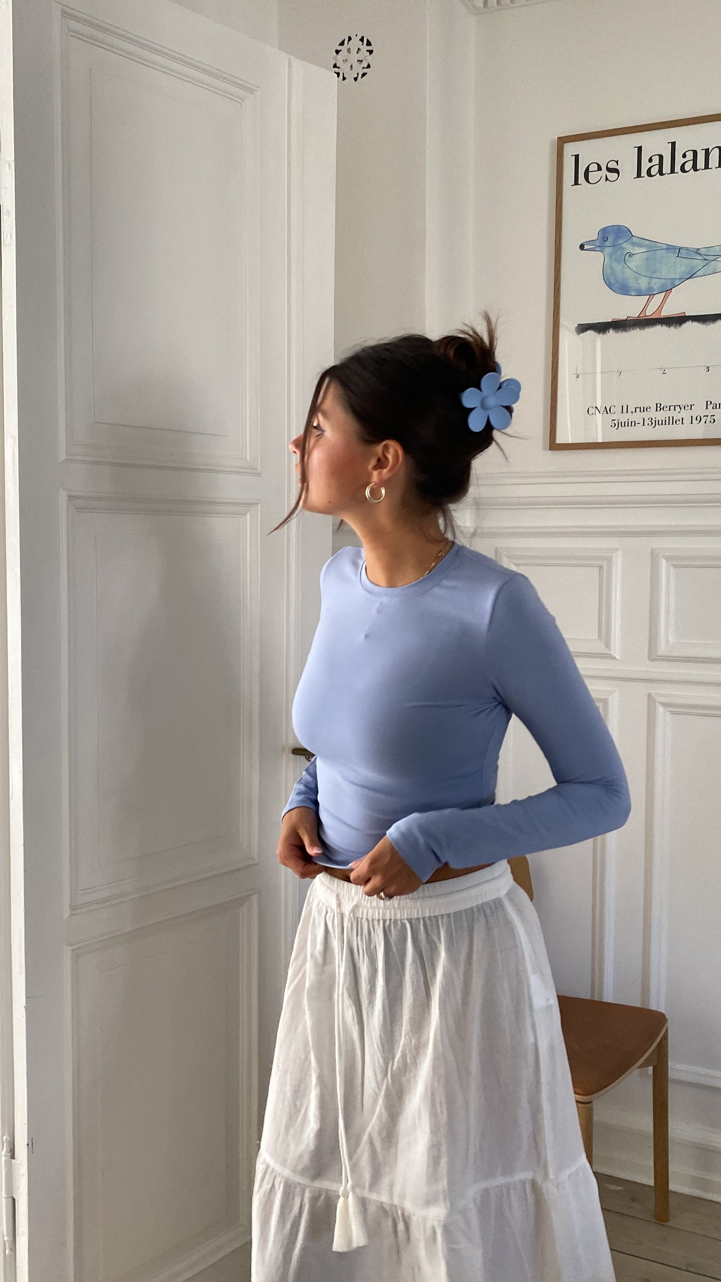 x lili - soft longsleeve blue