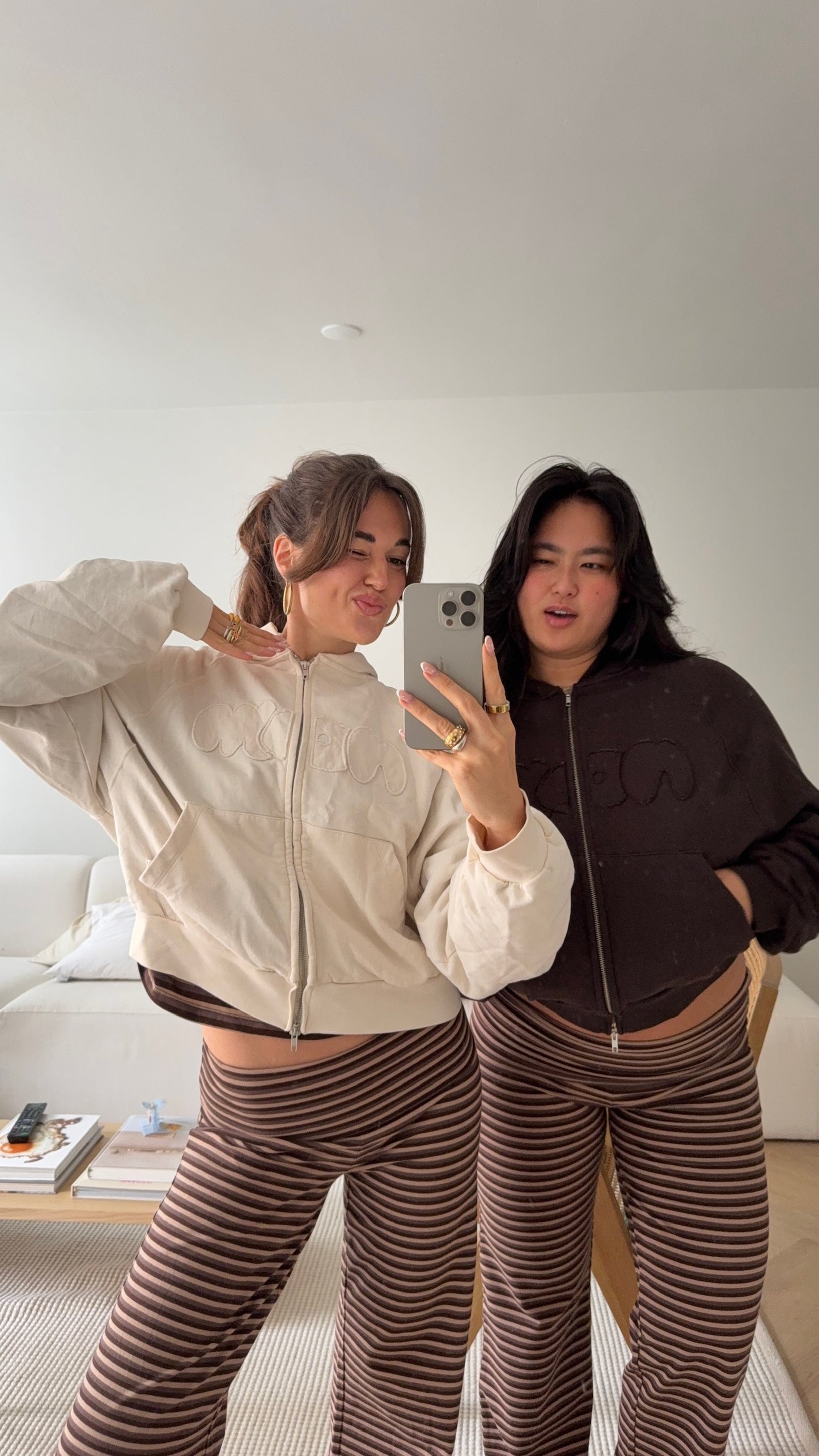 zip hoodie duo