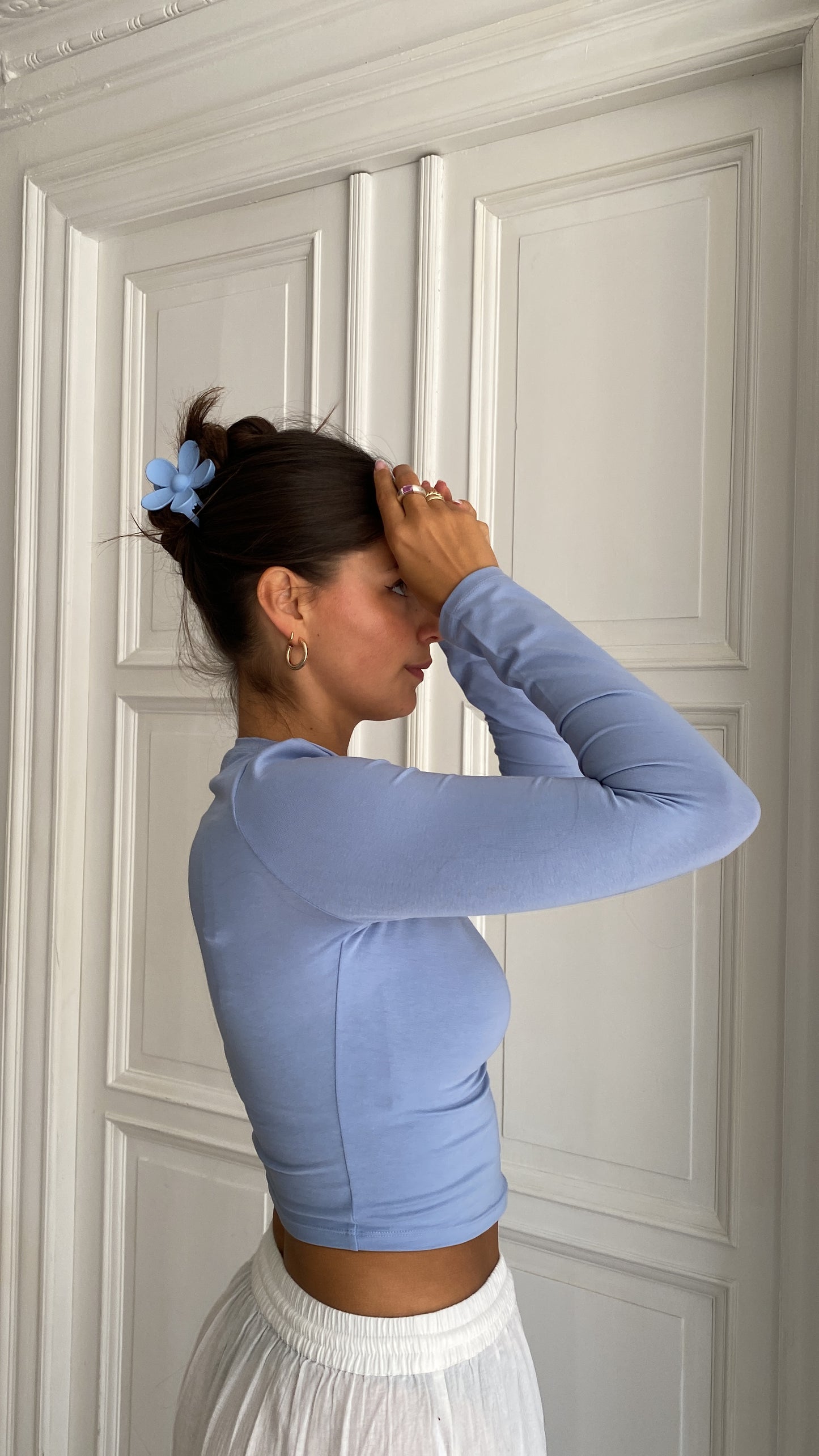 x lili - soft longsleeve blue