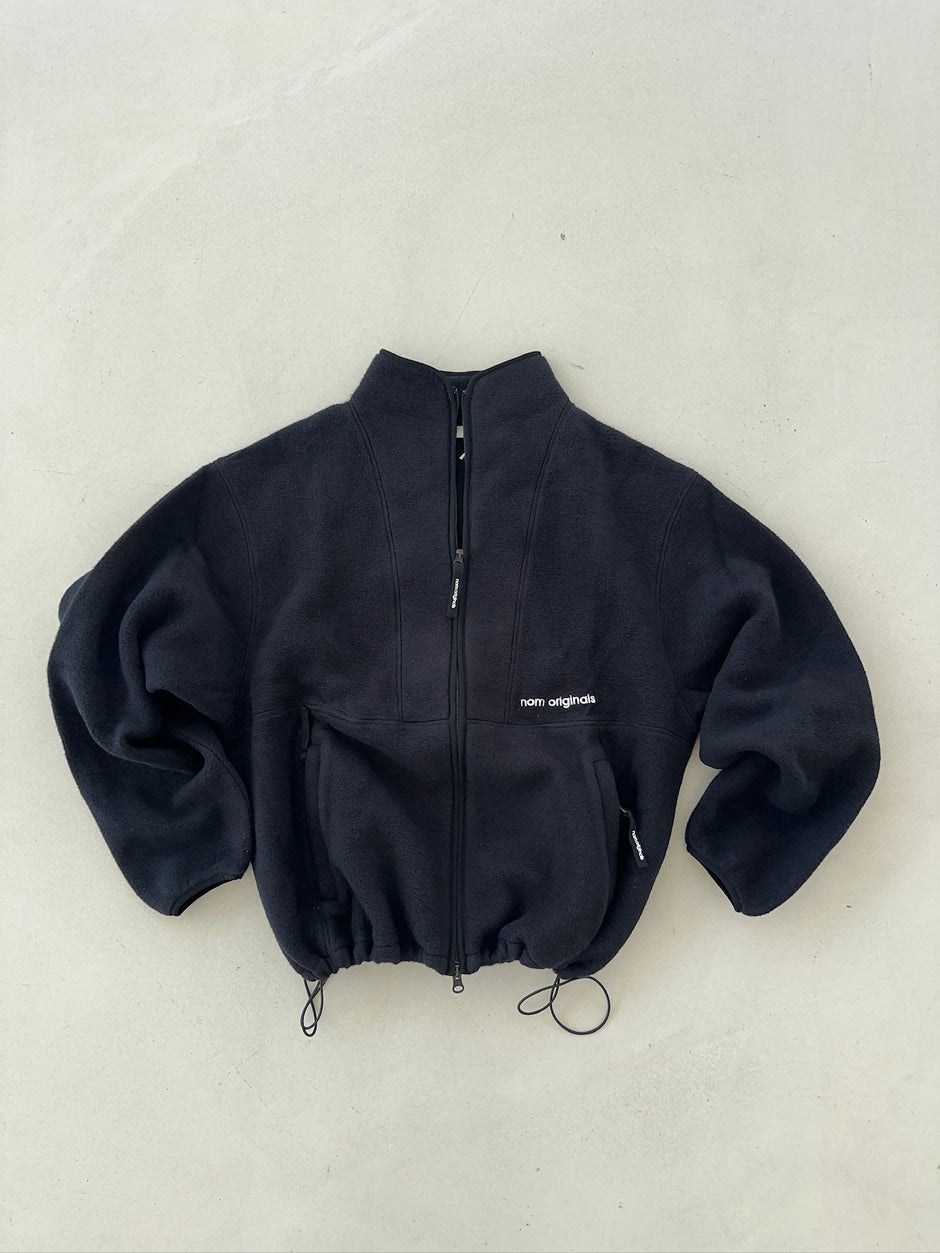 fleece jacket black