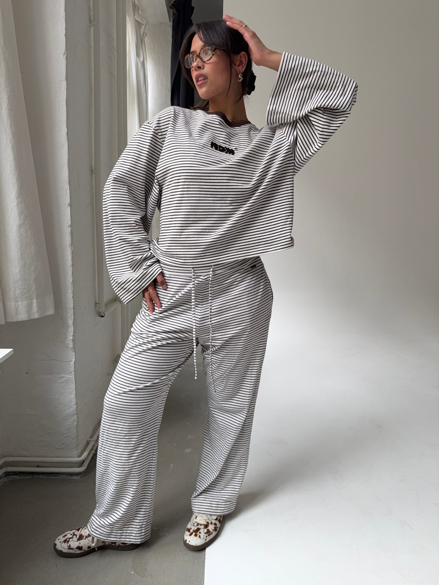 chocolate cream longsleeve set