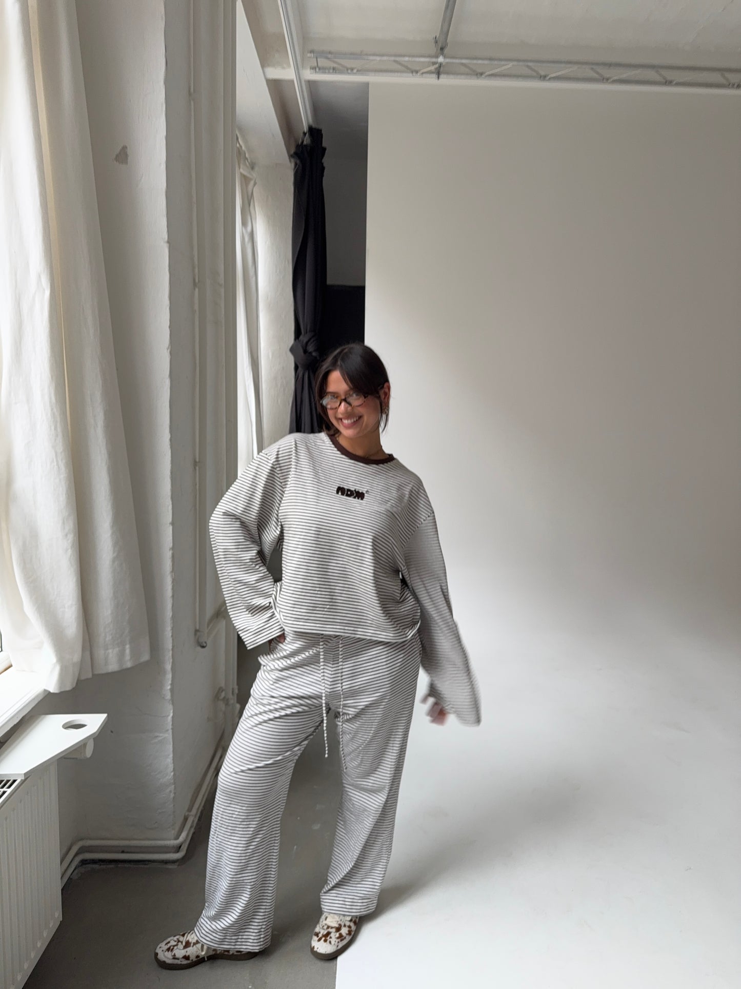 chocolate cream longsleeve set