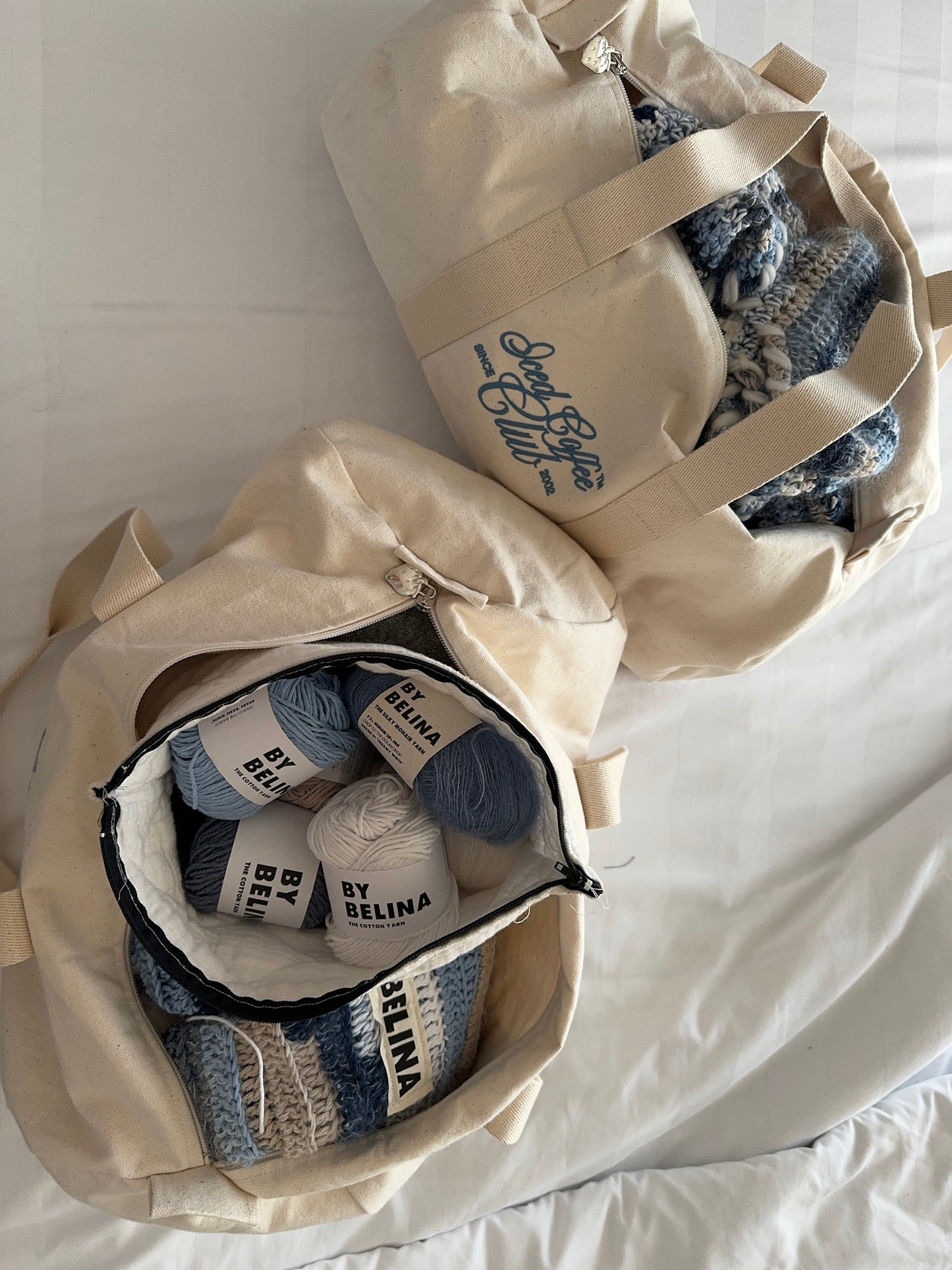 by belina - gym bag iced coffee club