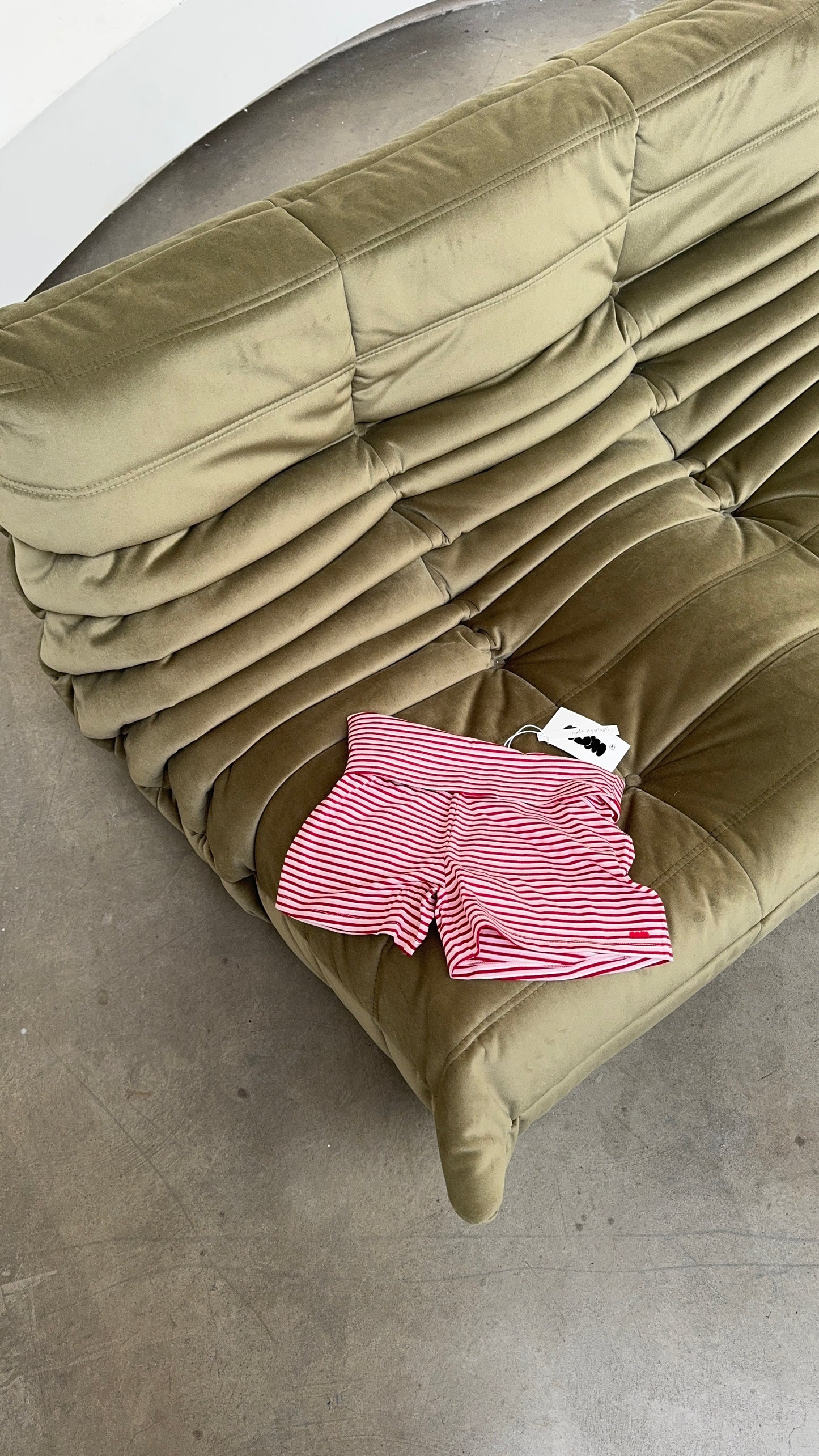 soft shorts lucky stripes