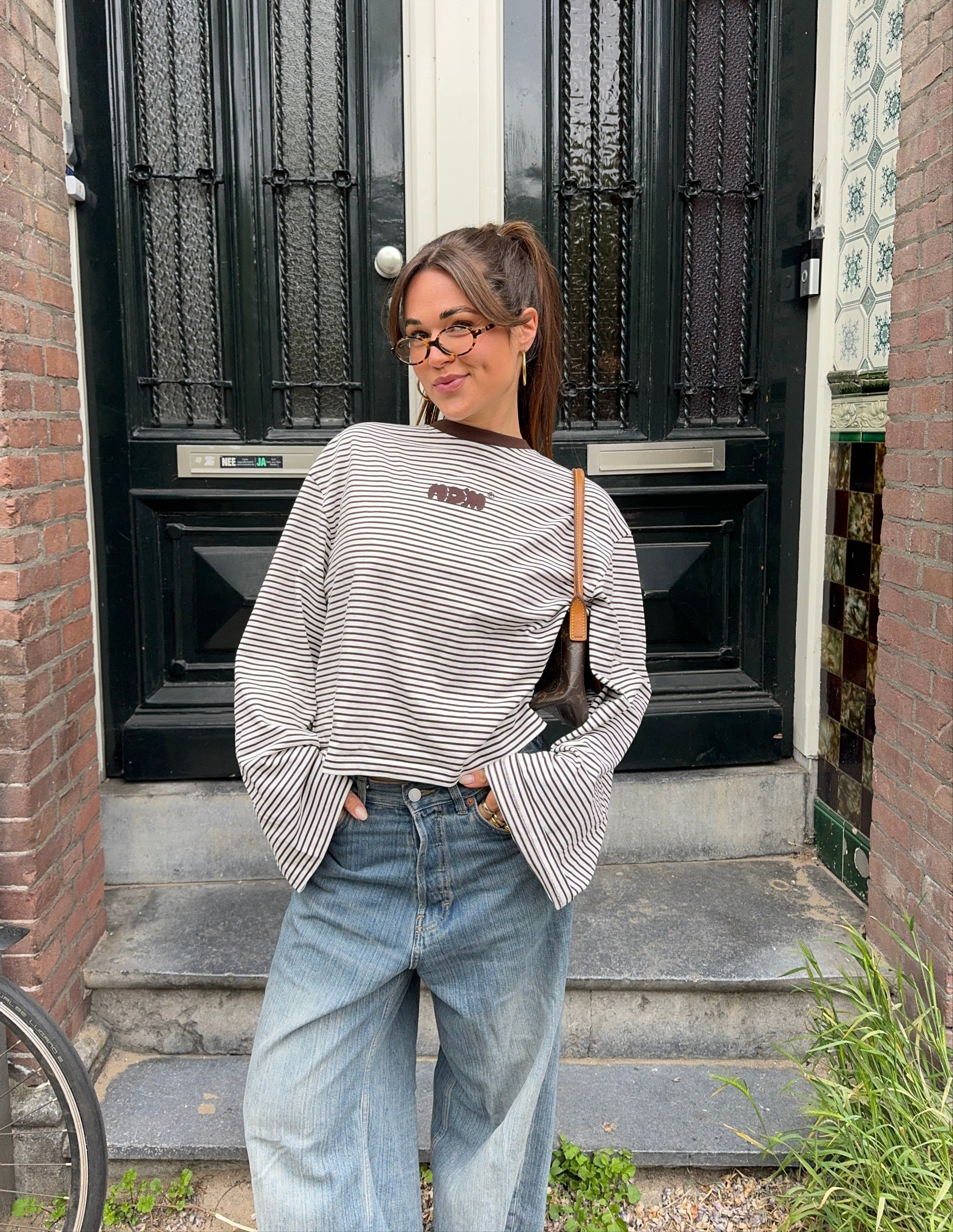 Oversized Longsleeve | Organic Cotton Stripes | Nom Originals