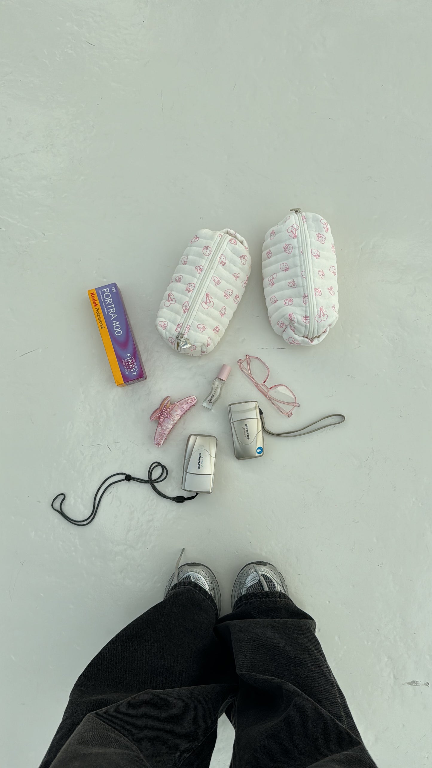 cosmetic bag fruits