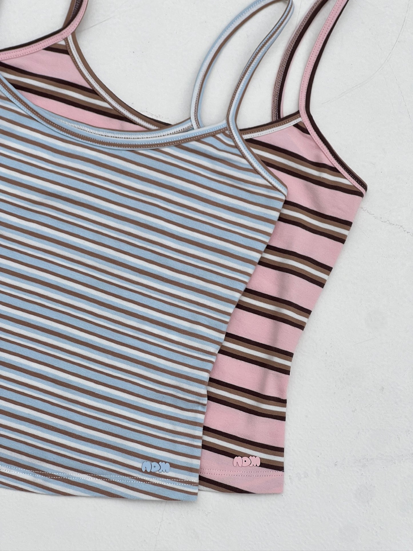 spaghetti top stripes set