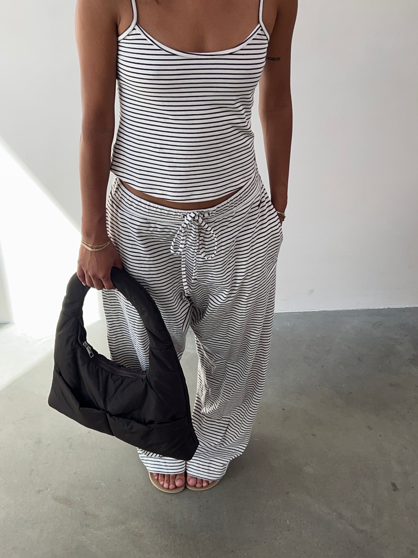 Nylon Bag - Brown