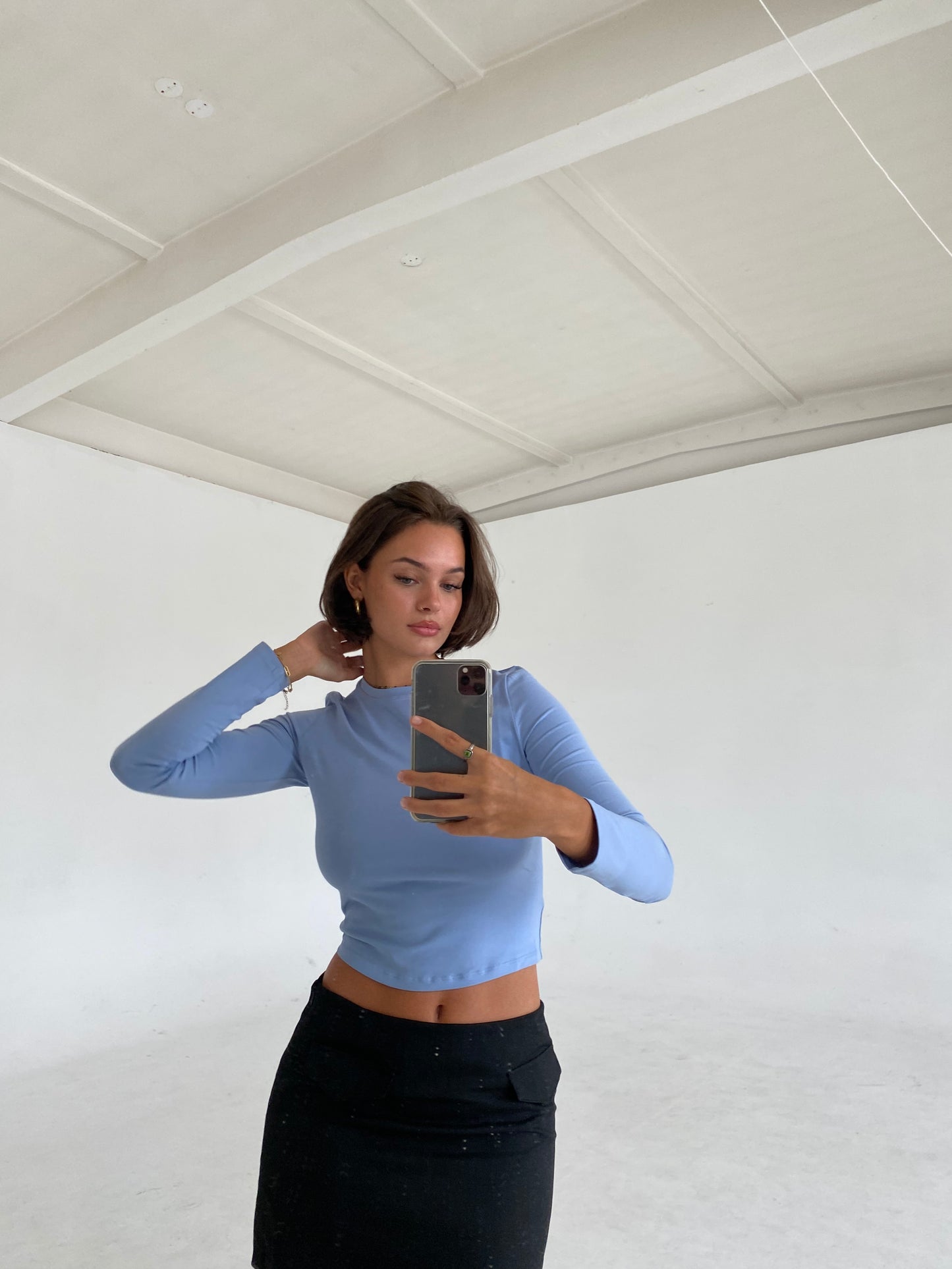 x lili - soft longsleeve blue