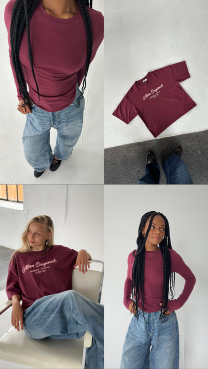 burgundy set