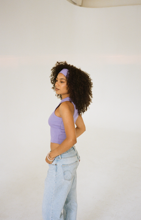 tank top - purple