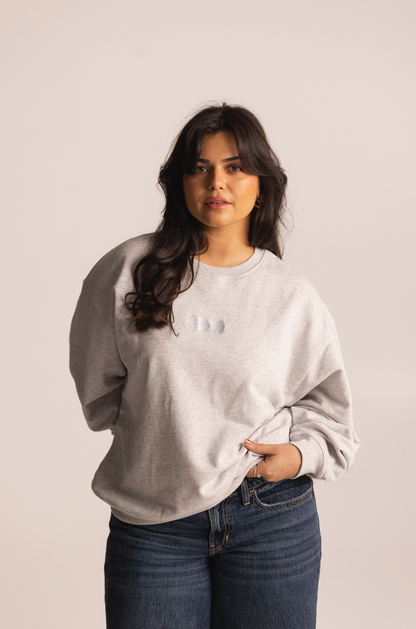 sweater grey melange