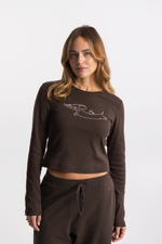 all day longsleeve brown - dog