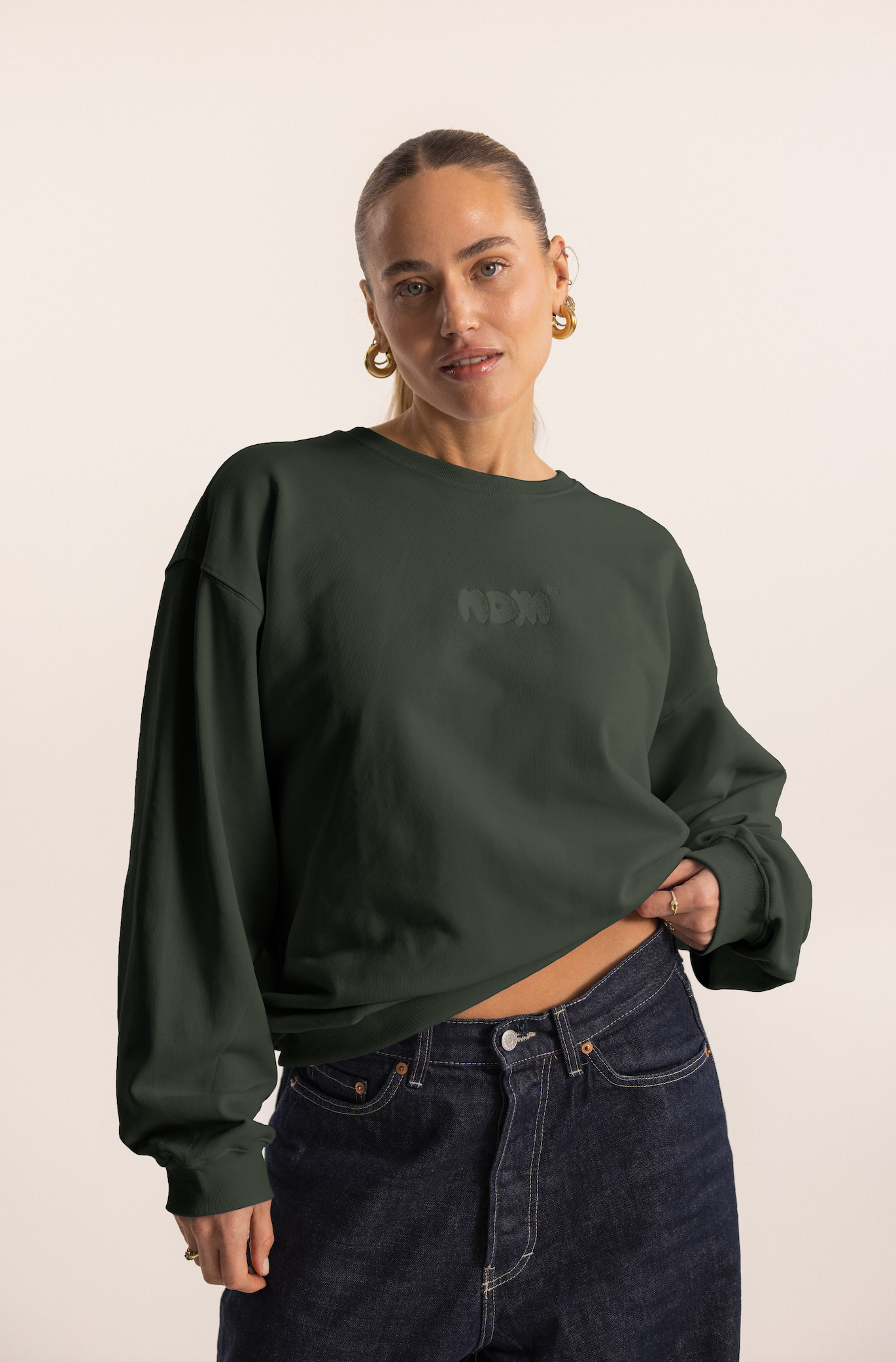 sweater deep green