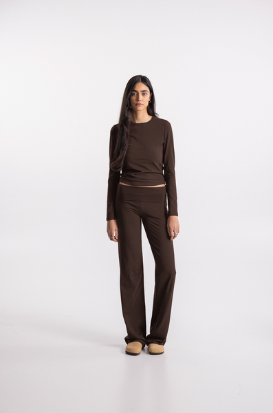 Brown Heavy Soft Pants for Comfort and Style – Nom Originals