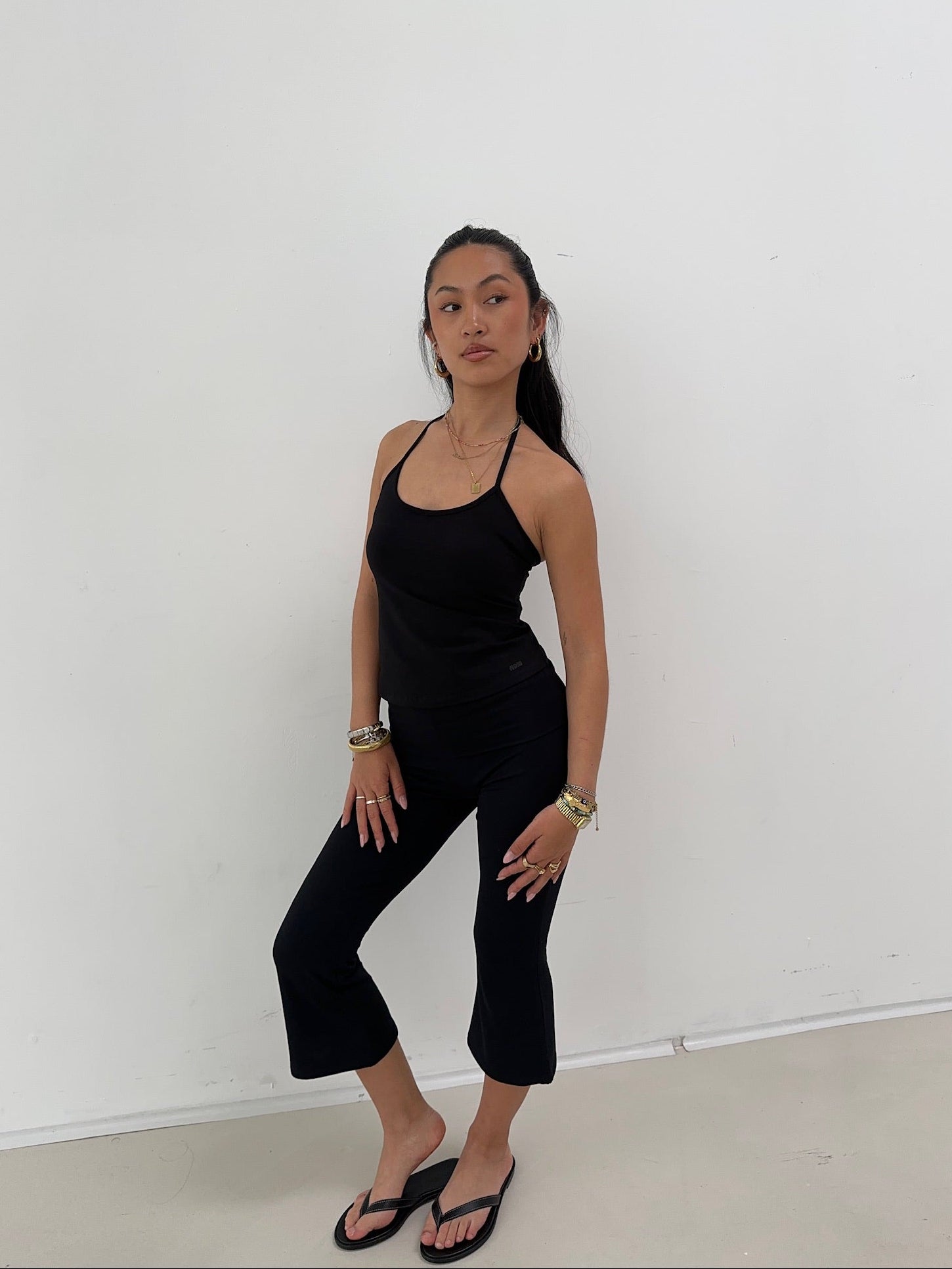 Capri Pants Black | Stretch | Nom Originals
