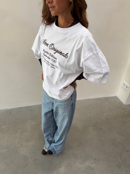oversized tee kyoto ed white