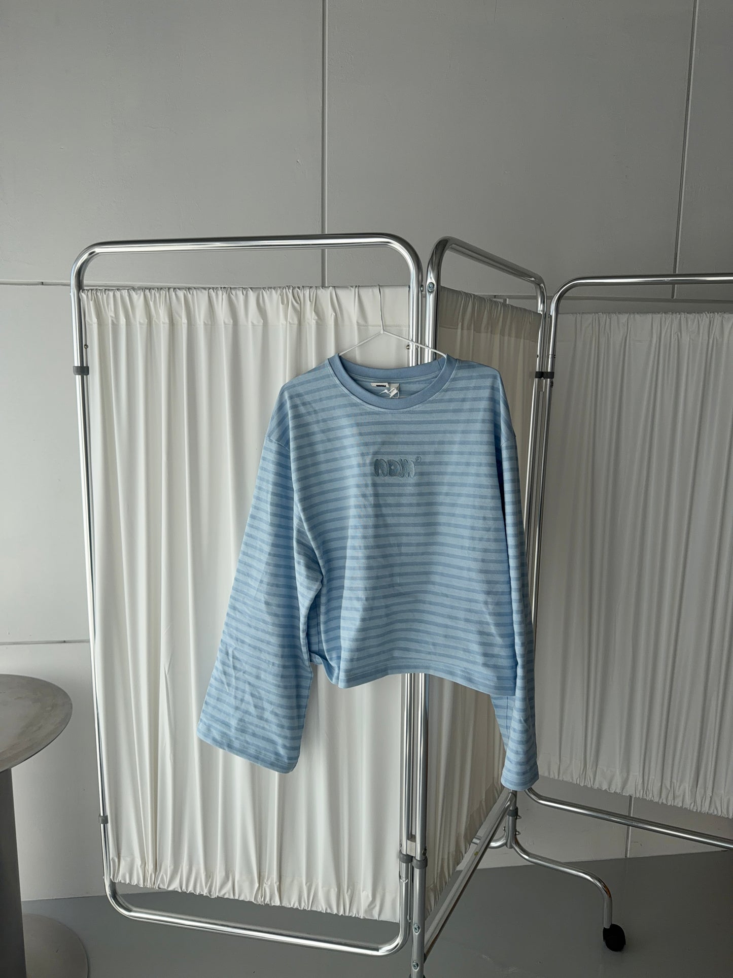 oversized longsleeve blue stripes