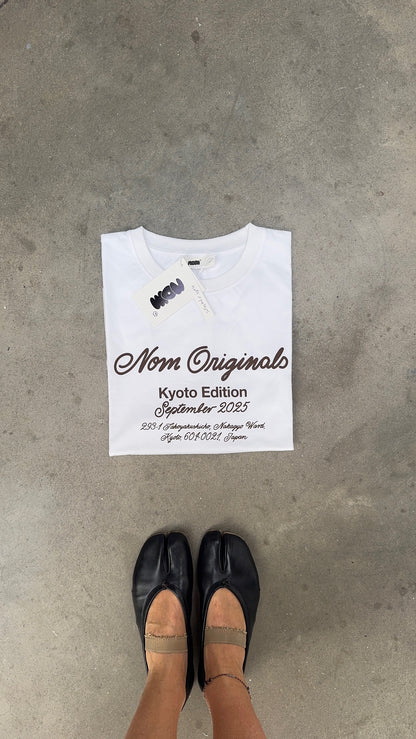 oversized tee kyoto ed white