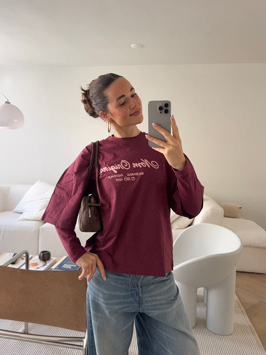 burgundy set