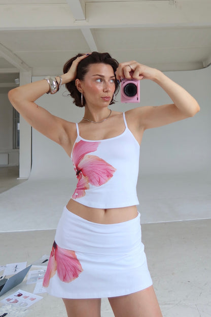 soft skirt - island flower