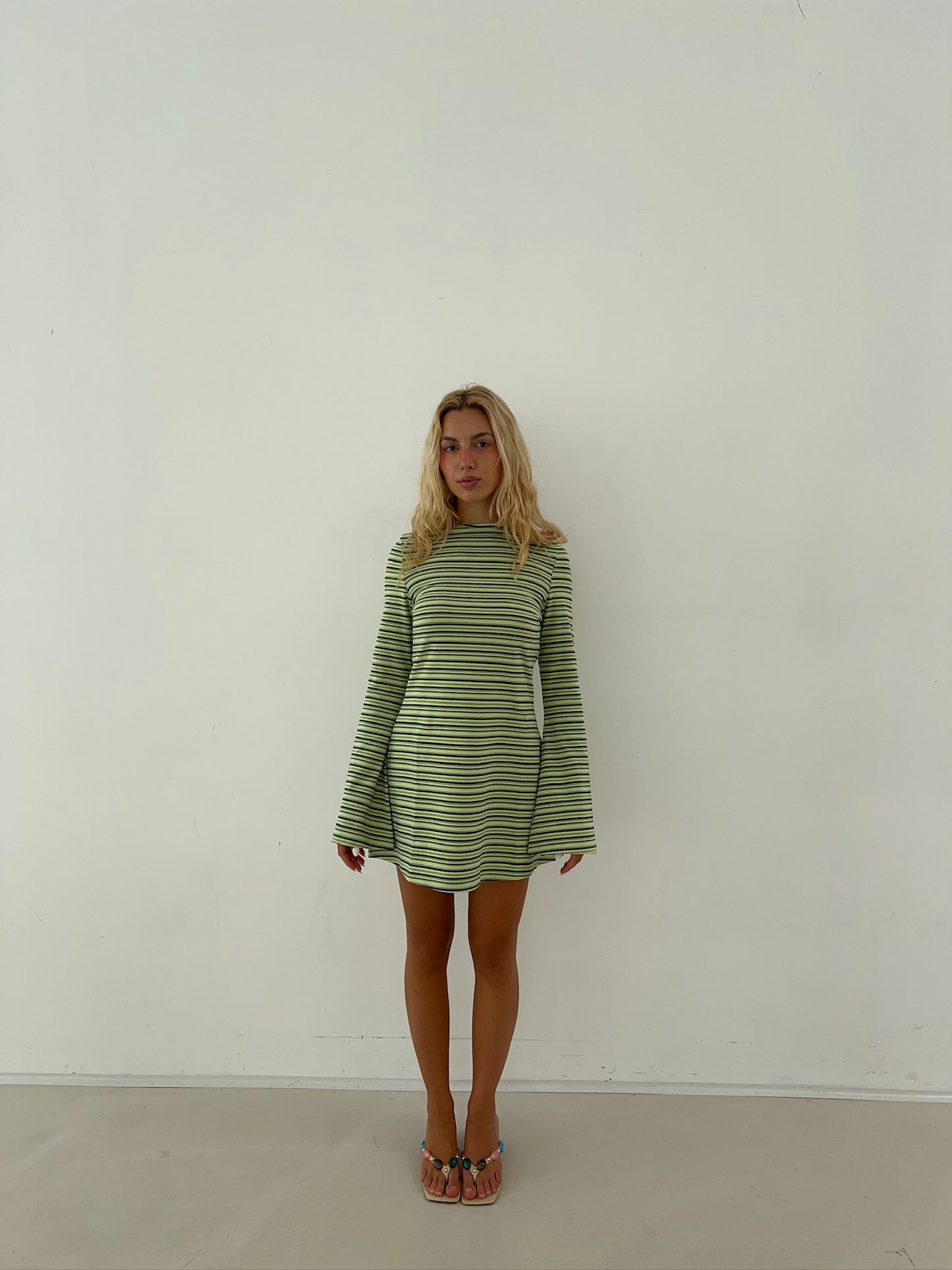 soft dress city stripes