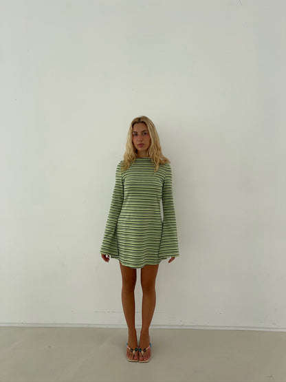soft dress city stripes