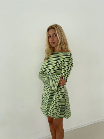 soft dress city stripes