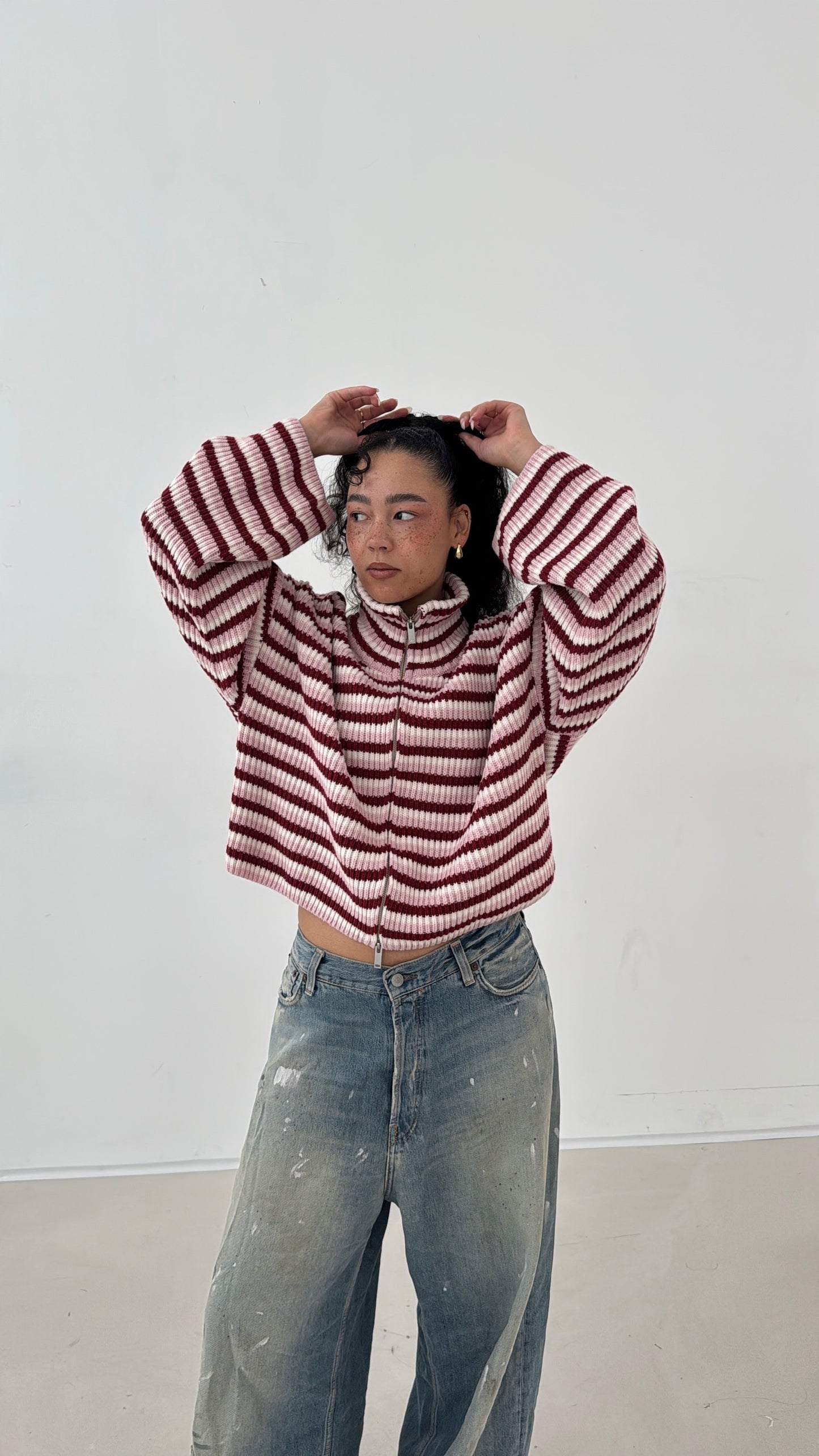 zipper lucky girl stripes (pre-order)