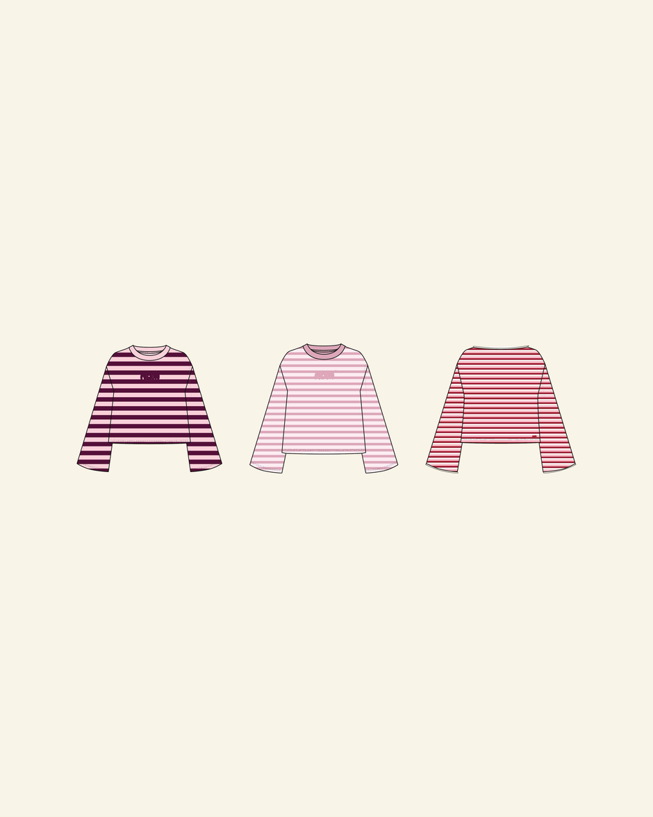valentines longsleeve trio (pre-order)