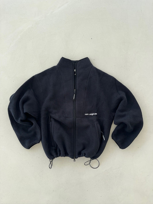 fleece jacket black