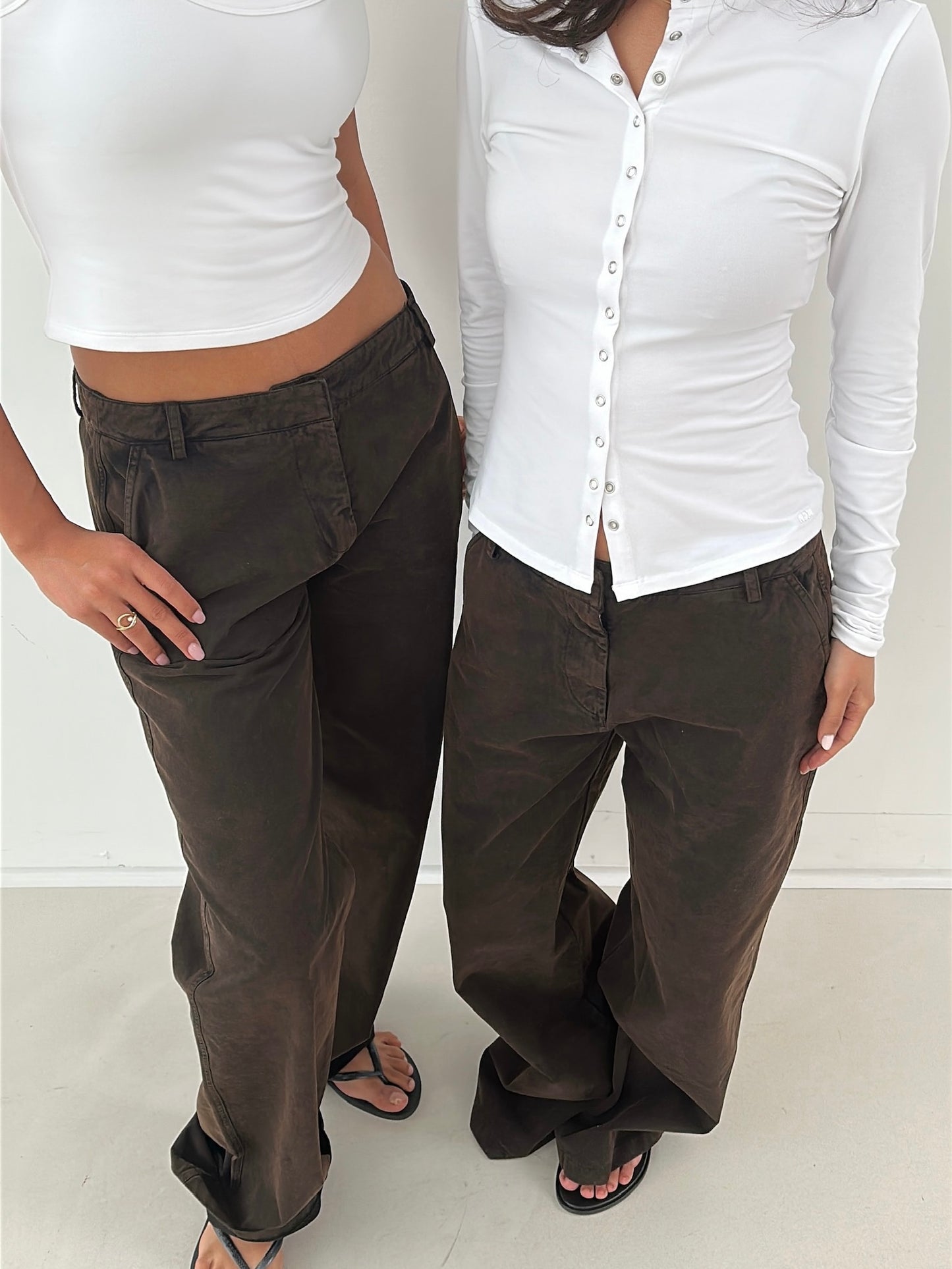 cargo pants black with wash