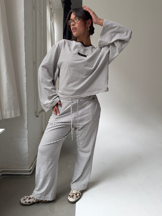 chocolate cream longsleeve set