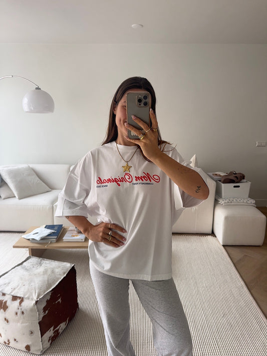 Icons Boxy Tee - White