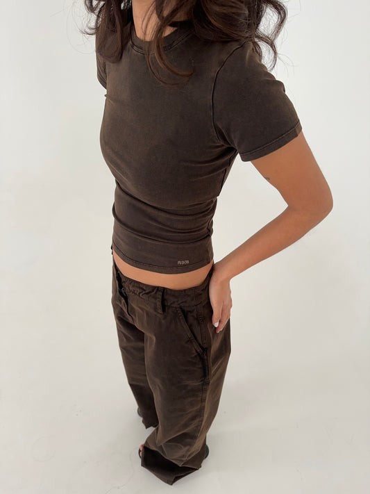 cargo set brown wash