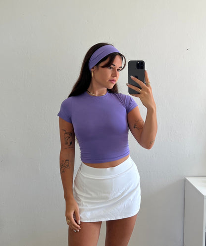 soft tee purple