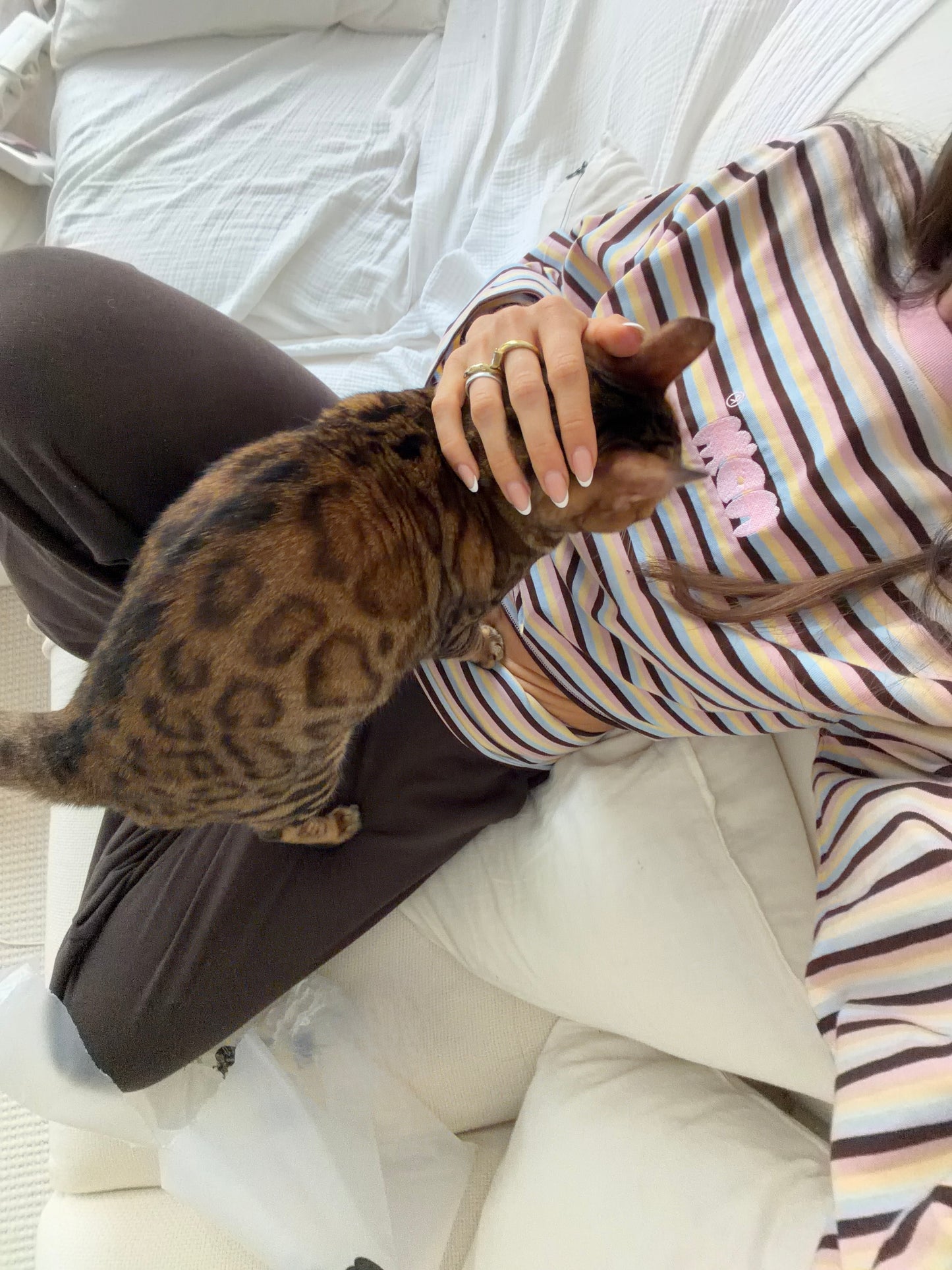 oversized longsleeve long gelato stripes
