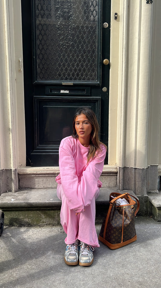 lounge skirt pink