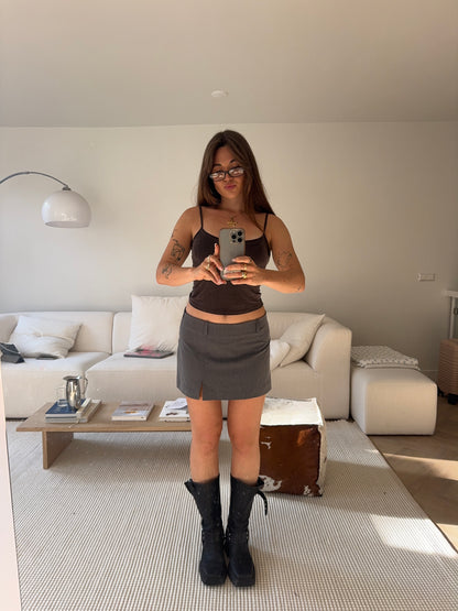 Mini Skirt - Grey