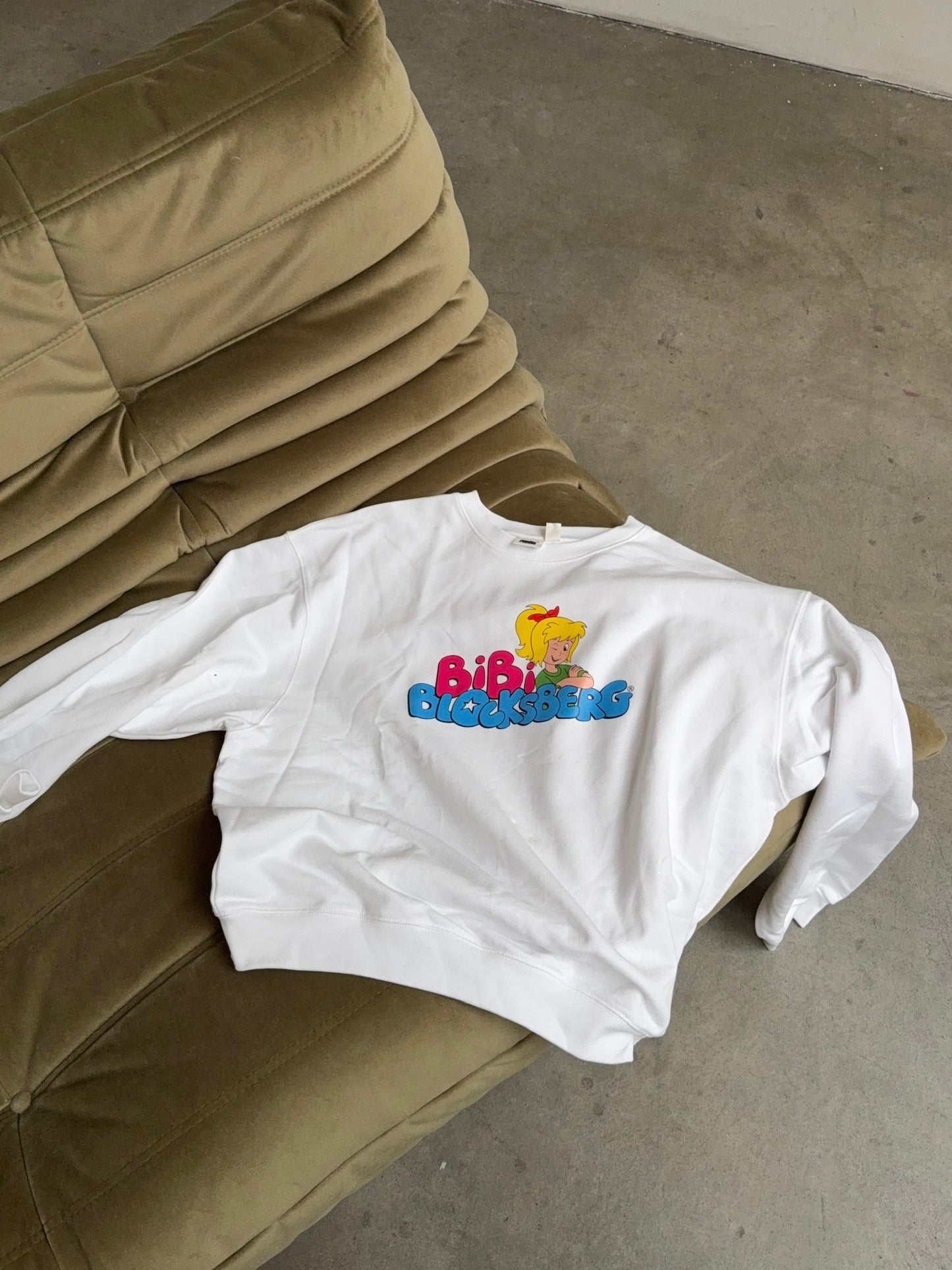 x bibi sweater white