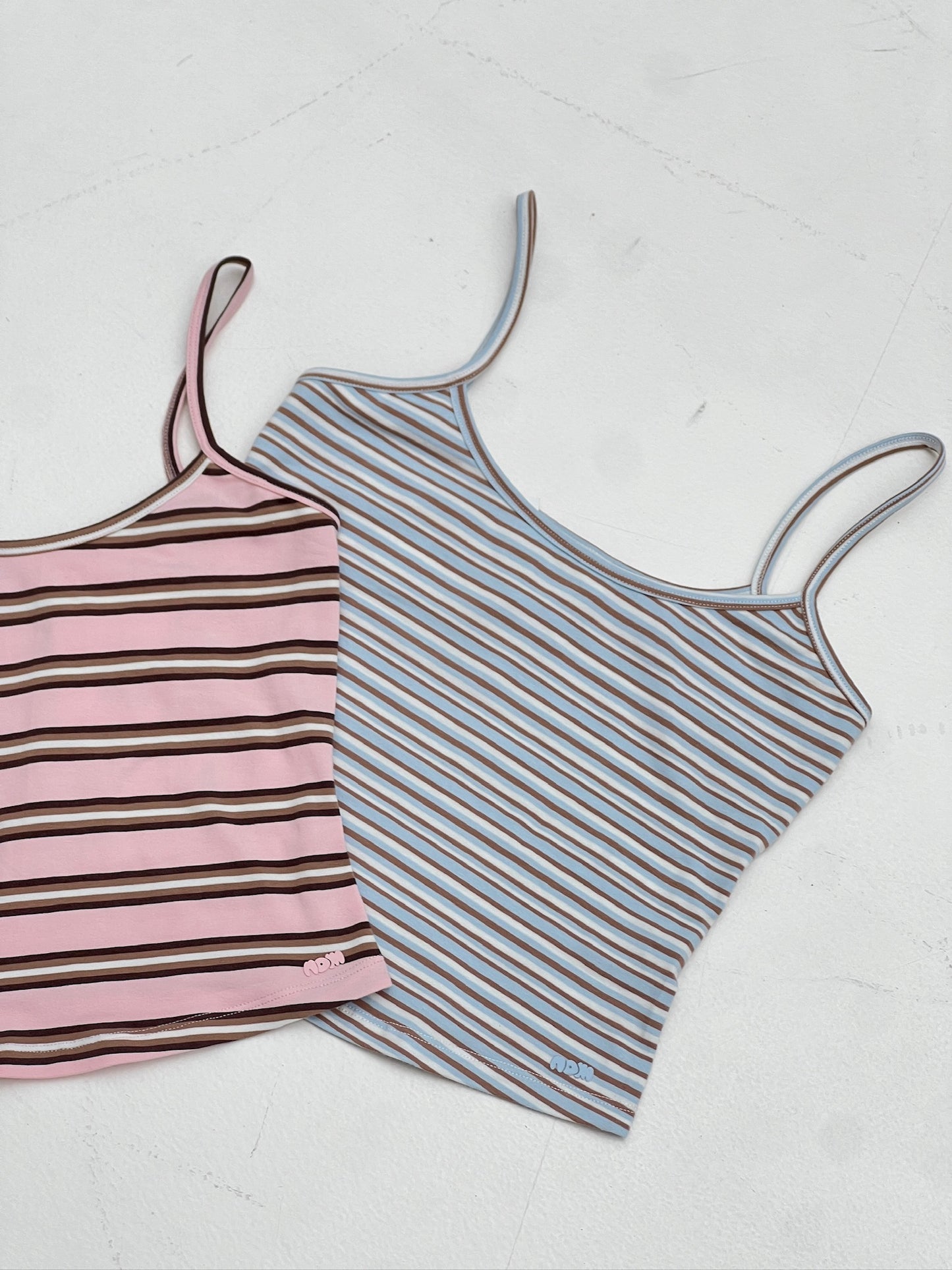 spaghetti top stripes set