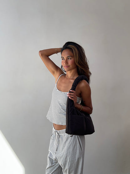 Nylon Bag - Brown