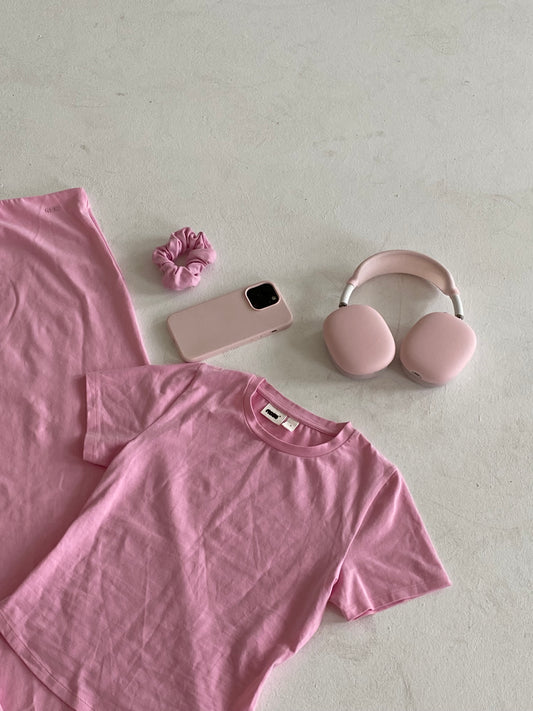 scrunchie pink